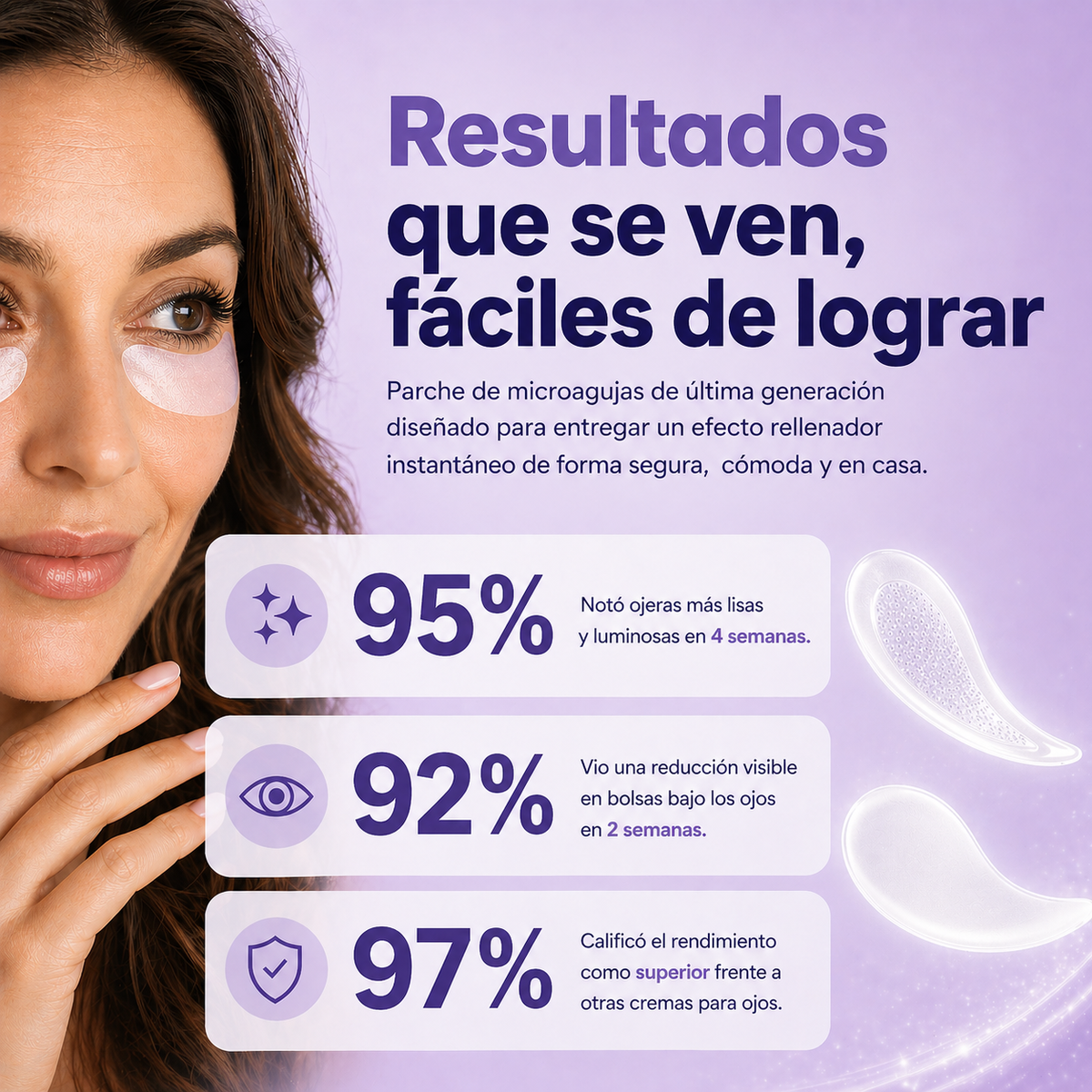 12 x Parches MicroAgujas