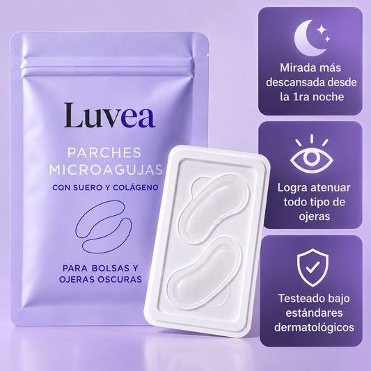 Parches MicroAgujas + Ácido Hialurónico y Colágeno
